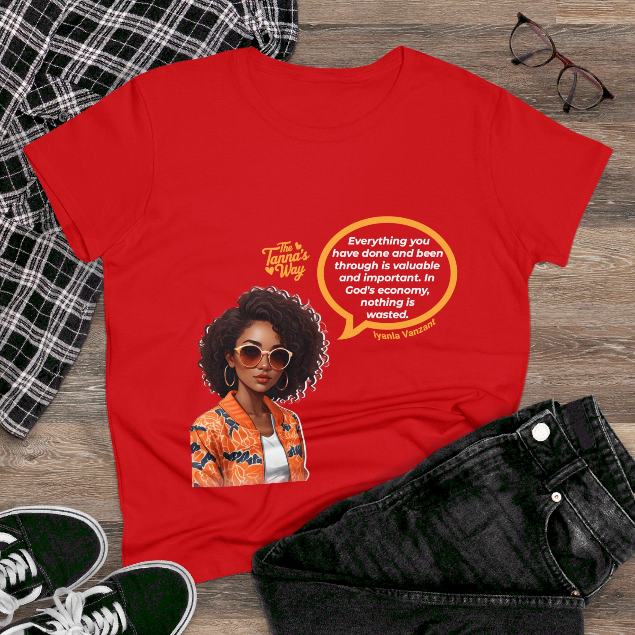 lyanla Vanzant | Women's Midweight Cotton Tee